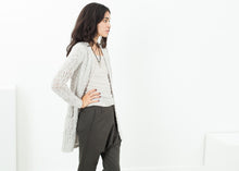 Load image into Gallery viewer, Bulk Stitch Cardigan in Cloud